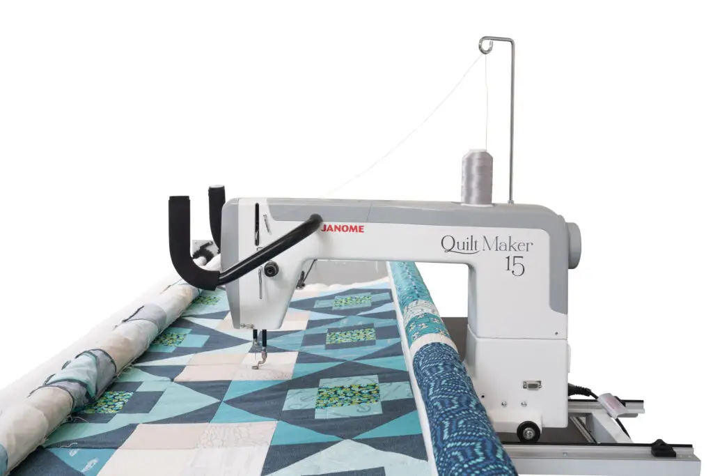 janome longarm quilting system quilt maker 15 fast smooth stitching