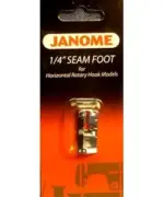janome foot for perfect seams quarter inch seam foot guide