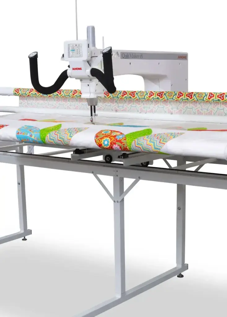 custom quilting with janome quilt maker 18 built for creative control