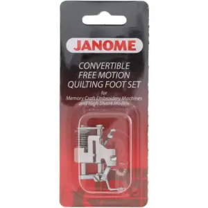 janome free motion quilting set ideal for custom quilt patterns