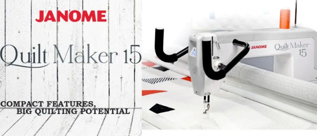 longarm quilting innovation janome quilt maker 15 model for creatives