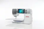 machine built with quality components to last through years of sewing