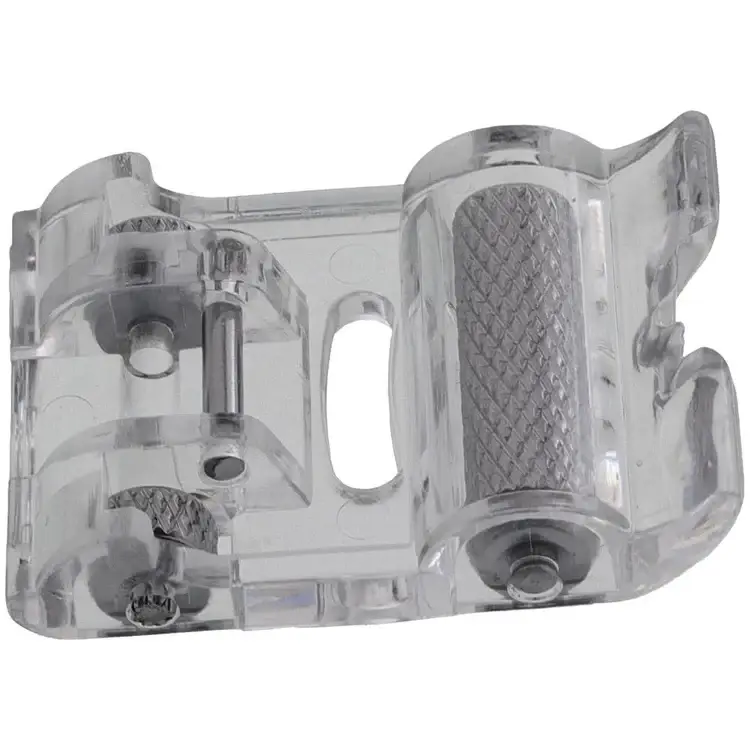 foot allows smooth stitching on stretch or coated fabric materials