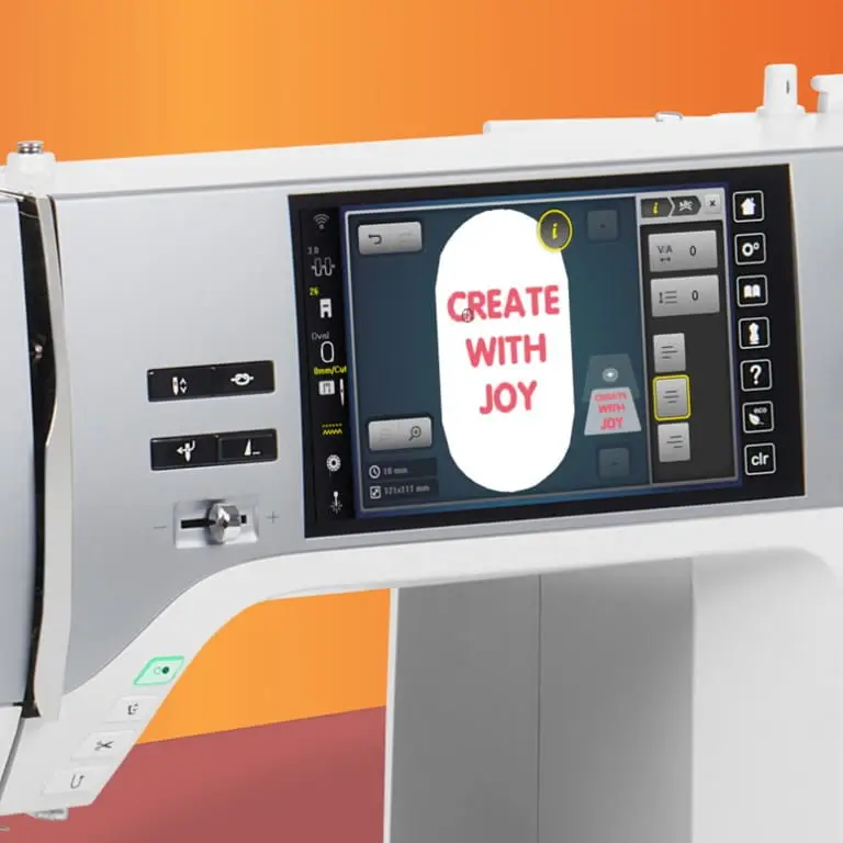 bernina machine provides professional results across all types of fabric