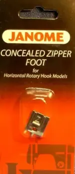invisible zipper sewing made easy using janome concealed zipper foot