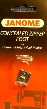 invisible zipper sewing made easy using janome concealed zipper foot