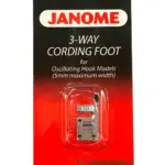 create fashion details using janome cording foot for home sewing