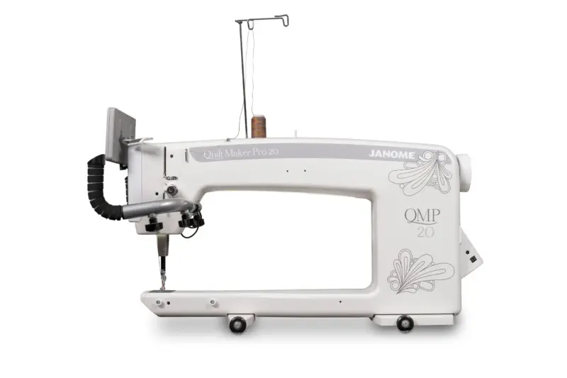 longarm and table package janome quilt maker pro 20 together