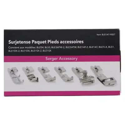 Baby Lock 6 Piece Serger Accessory Feet Package for sale near me cheap