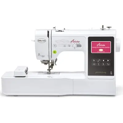 Baby Lock Aurora sewing and embroidery machine for personalized gifts