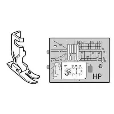 Janome HP Professional Grade Needle Plate and Foot for Continental Series for sale near me cheap