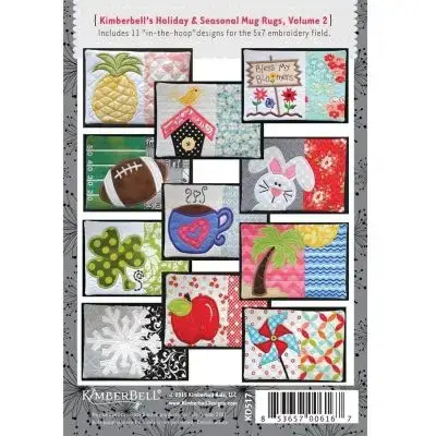Kimberbell Holiday & Seasonal Mug Rugs