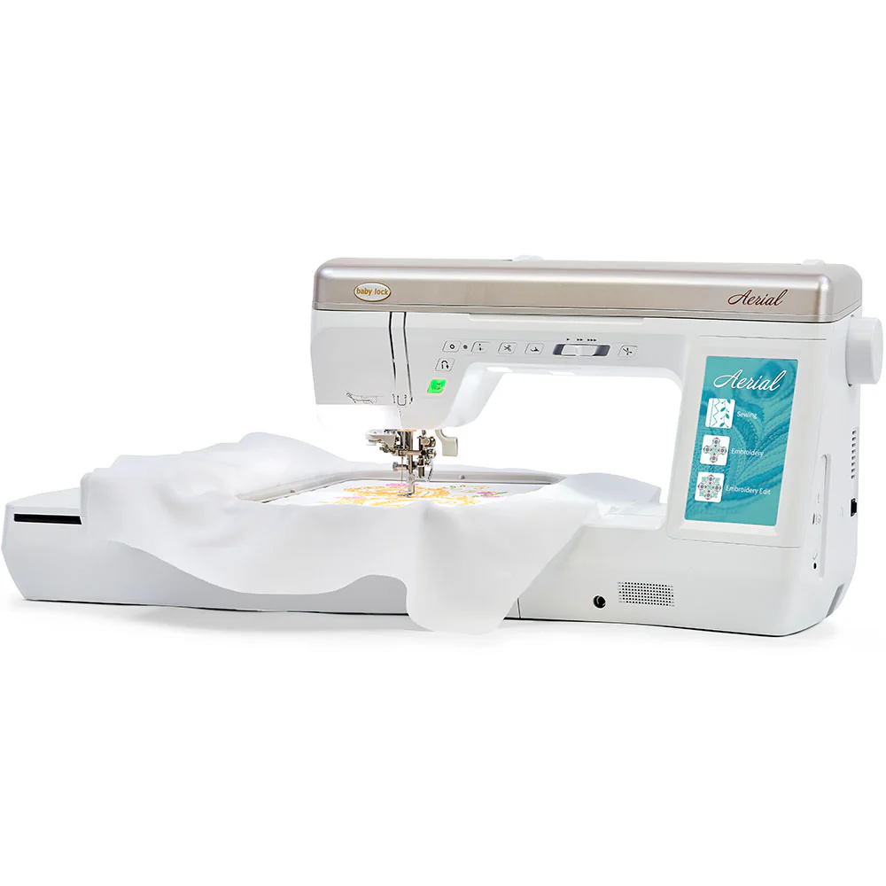 baby lock aerial sewing and embroidery machine made for modern embroidery enthusiasts