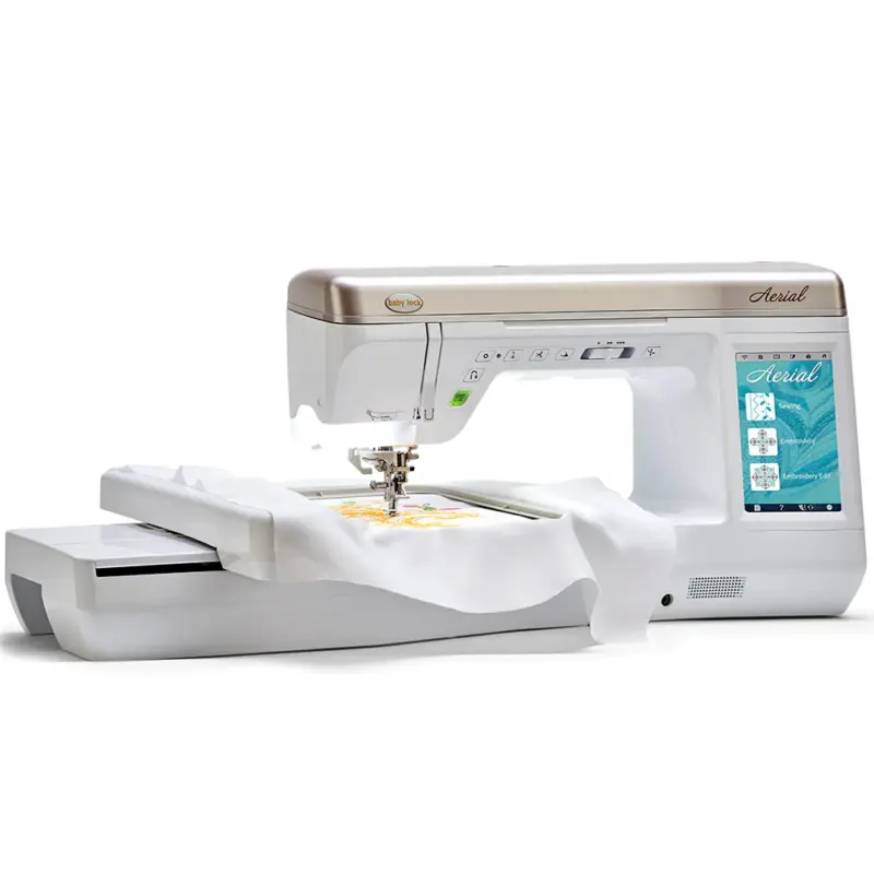 baby lock aerial sewing and embroidery machine expands creativity through embroidery tools