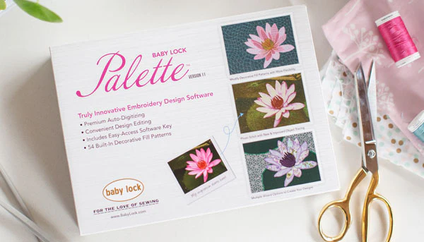 baby lock aerial sewing and embroidery machine gives smooth transition between modes