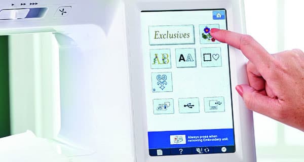 baby lock aerial sewing and embroidery machine easy to operate and maintain