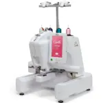 baby lock capella single needle embroidery machine made for production style embroidery