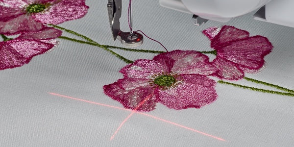 baby lock capella single needle embroidery machine compatible with various embroidery accessories