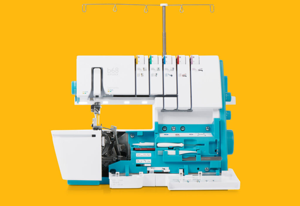 bernette 68 offers sturdy metal components for durability and stability