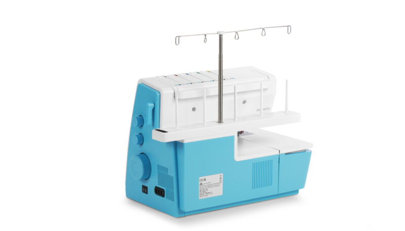 machine gives neat tidy finishes on all types of fabrics