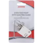 low shank even feed foot fits many janome sewing machine models