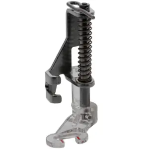 quarter inch foot simplifies measuring and stitching narrow seam allowances