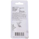 janome button sewing foot front loading attaches buttons quickly and securely janome button sewing foot front loading great for clothing repairs and alterations