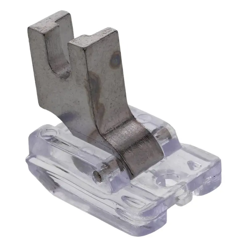 janome concealed zipper foot front loading screw-on provides professional looking zipper finish