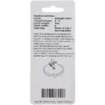 janome darning foot front loading offers excellent visibility while stitching detailed areas