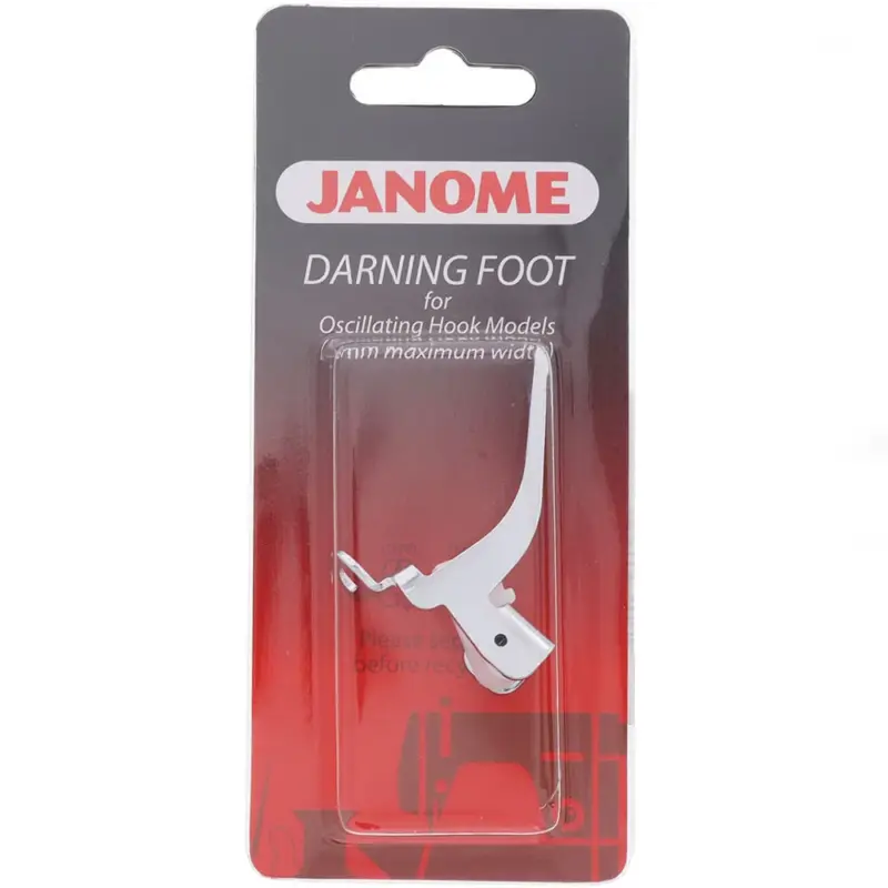 janome darning foot front loading compatible with multiple front load bobbin models