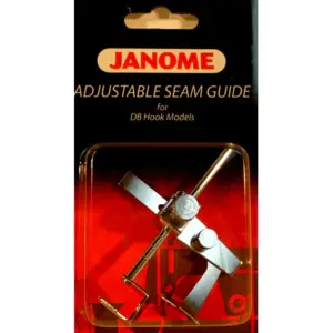 janome seam guide adjustable improves accuracy for quilting and seam placement tasks