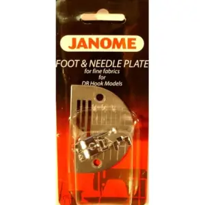 janome straight stitch needle plate with foot helps reduce skipped stitches effectively
