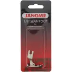 janome ¼ seam foot high speed improves control during high speed sewing