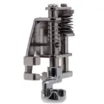 strong stable foot glides smoothly over quilt layers and templates