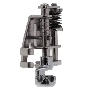 strong stable foot glides smoothly over quilt layers and templates