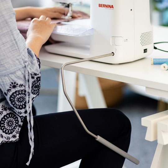 bernina 335 provides compact design with powerful stitch capability and control