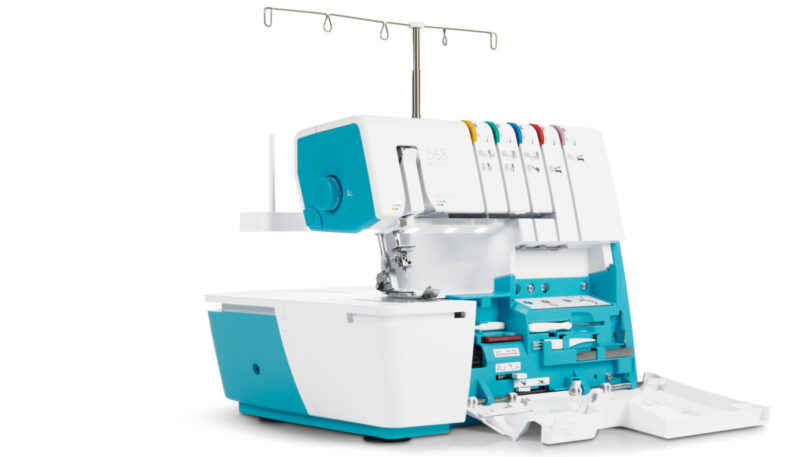 bernette 68 has easy maintenance and accessible cleaning features built in