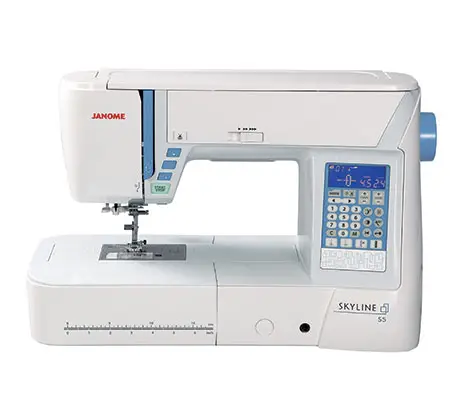 Janome Skyline S5 quilting machine demo in Portland