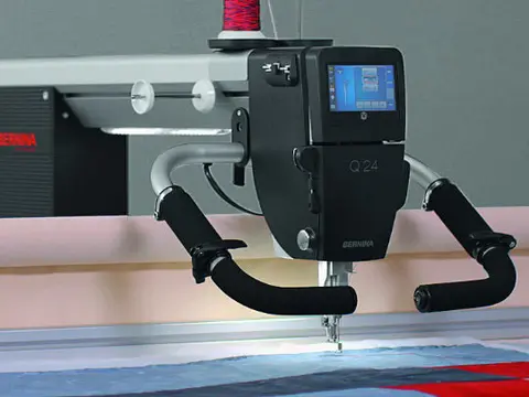 BERNINA Q24 longarm quilting machine for heirloom quality quilting results