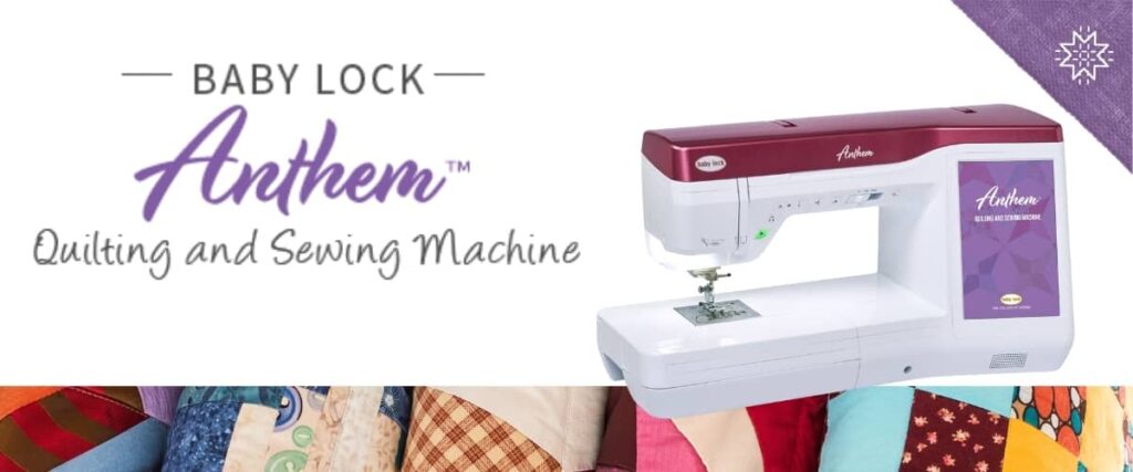 Baby Lock Anthem Sewing Machine for sale with reliable stitch consistency