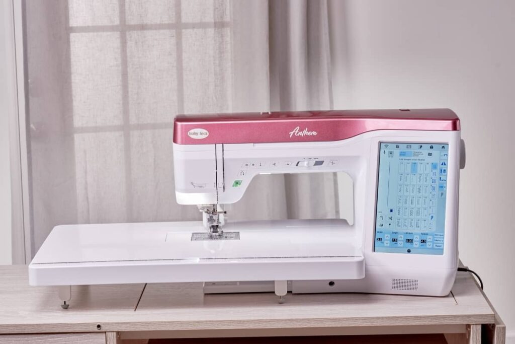 Baby Lock Anthem Sewing Machine for sale with lightweight body for portability