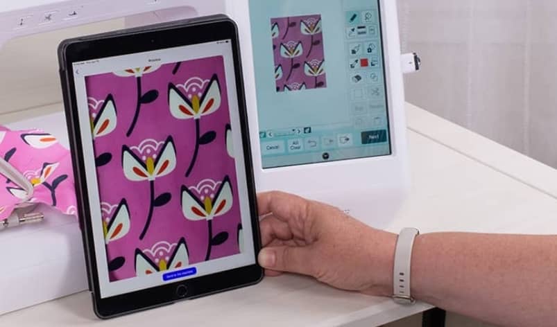 Baby Lock Reflection Embroidery Machine for sale with on screen embroidery design preview