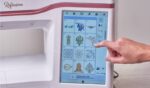 Baby Lock Reflection Embroidery Machine for sale with adjustable embroidery hoop positions