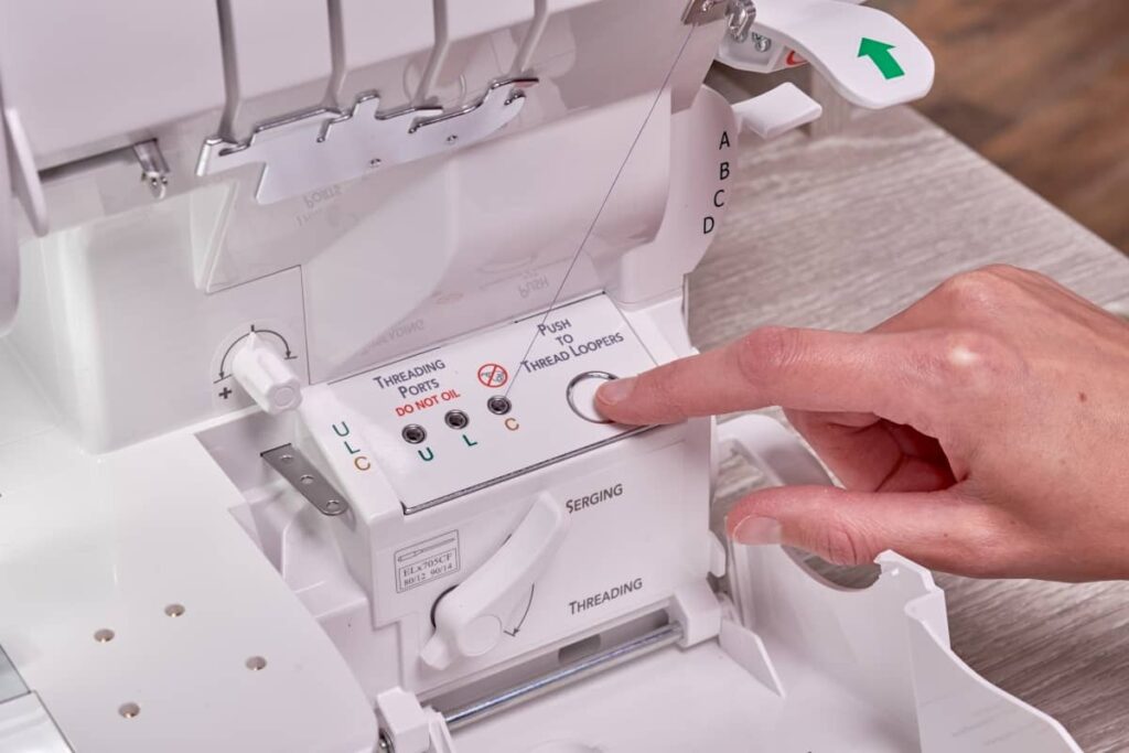 Baby Lock Splendor 8 Thread Serger for sale with smooth operation at high speeds