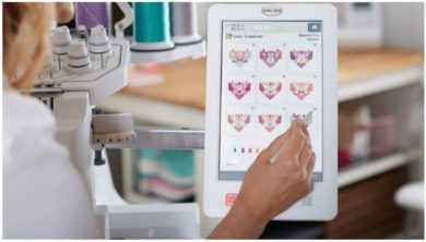 Baby Lock Venture 2 Multi Needle Embroidery Machine for sale with quick hoop installation process