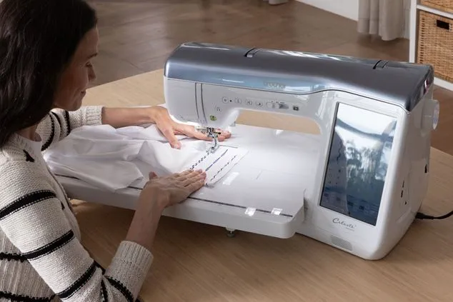 Brother Celeste CX1 Sewing Machine for sale with time saving sewing automation