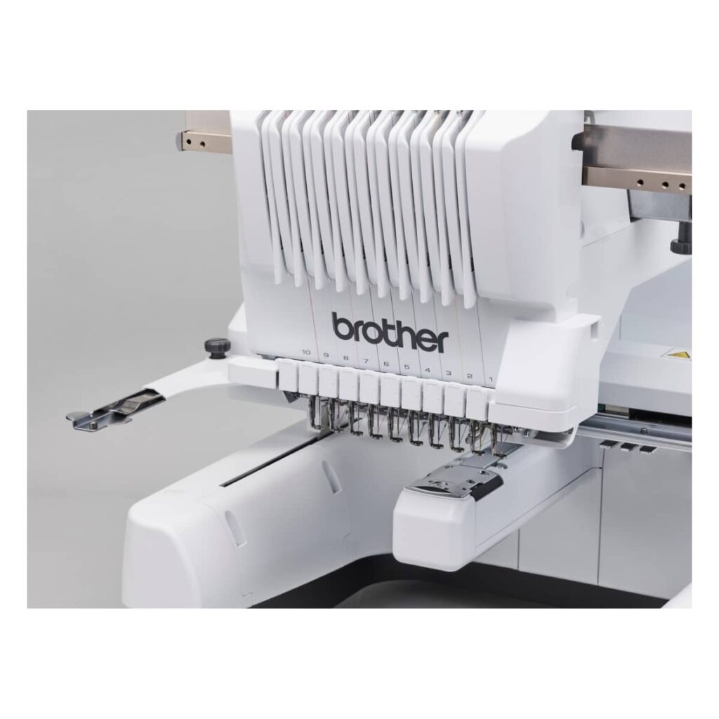Brother Entrepreneur Pro W PR1060W Multi Needle Embroidery Machine for sale high quality machine construction