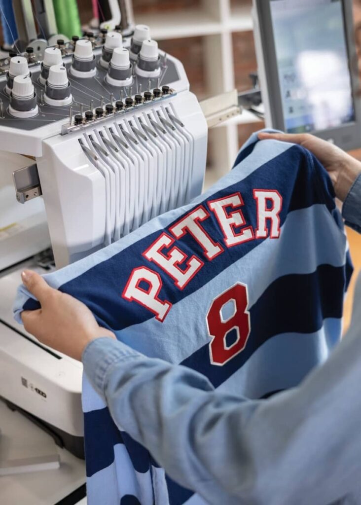 Brother Entrepreneur Pro W PR1060W Multi Needle Embroidery Machine for sale embroidery hoop sensor technology