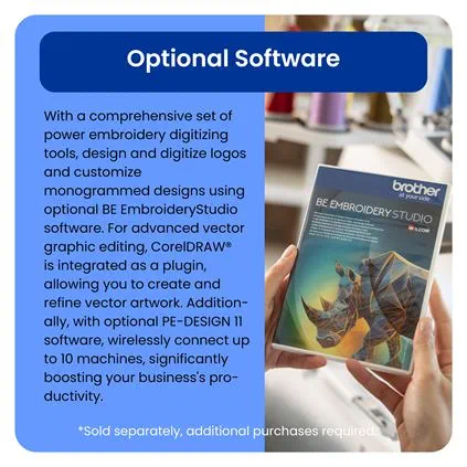 Brother Entrepreneur Pro W PR1060W Multi Needle Embroidery Machine for sale precise bobbin case design