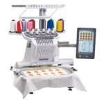 Brother Entrepreneur Pro W PR1060W Multi Needle Embroidery Machine for sale adjustable embroidery frame height